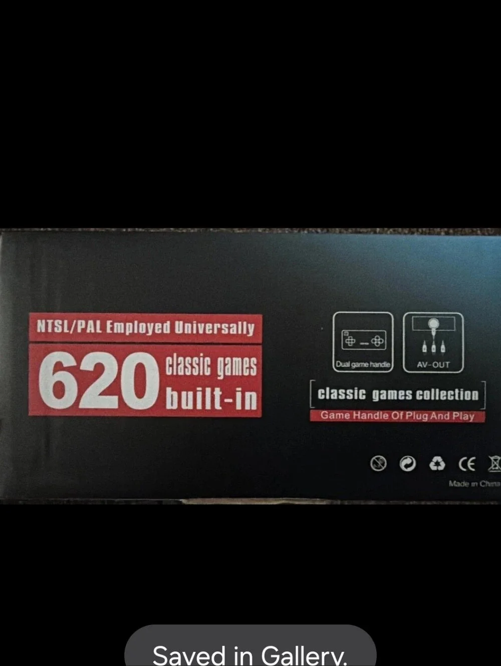 The Mini Game Anniversary Edition Console offers a wide range of 620 games in a